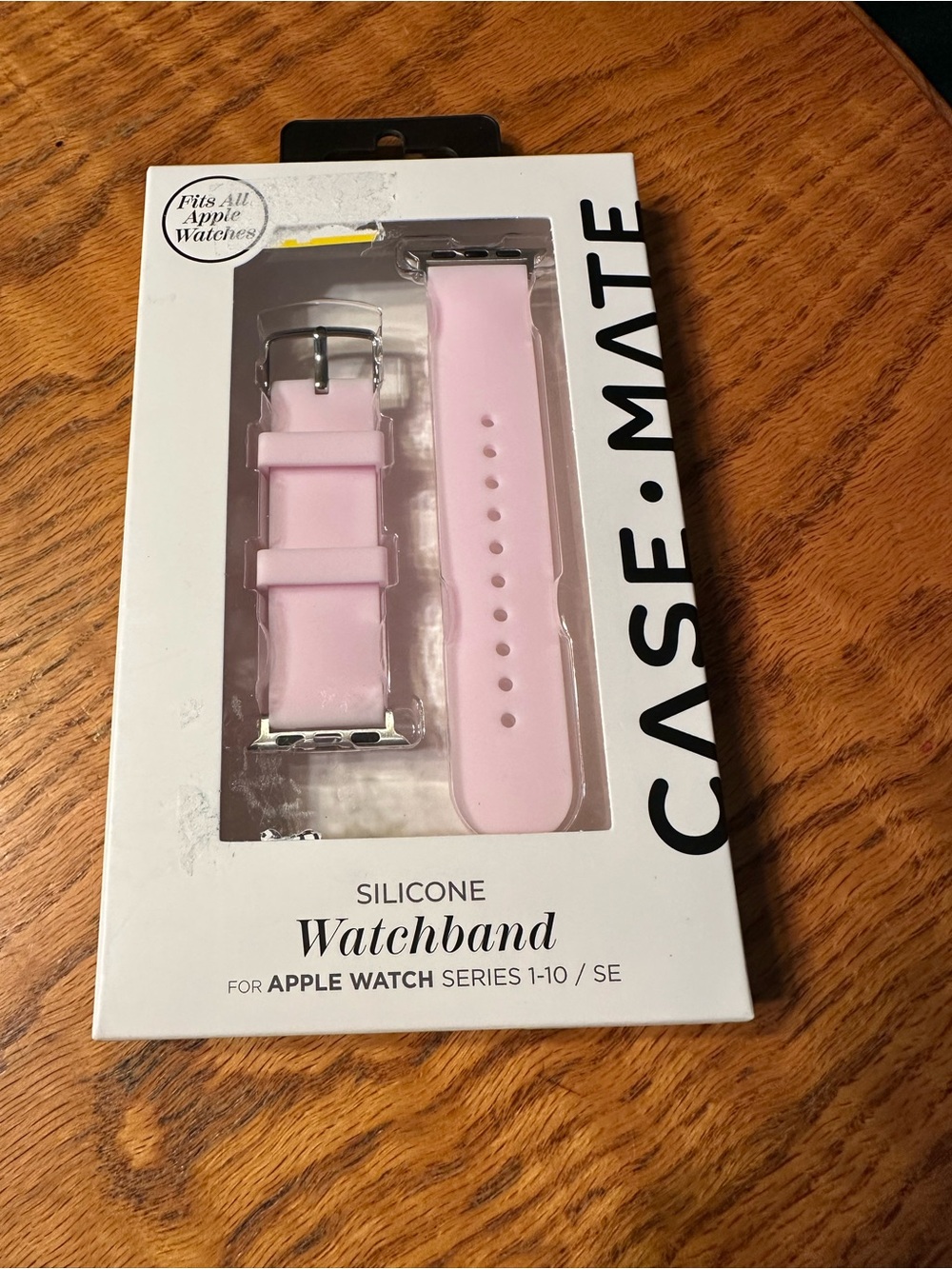 case-mate Silicone Watchband in Light Pink for Apple Watch